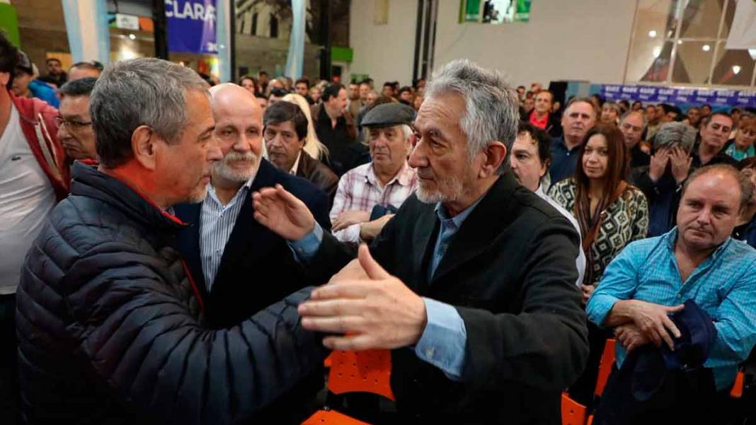 Rodríguez Saá visitó Avellaneda y pidió por la unidad del PJ